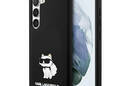 Karl Lagerfeld Silicone Choupette - Etui Samsung Galaxy S24+ (czarny) - zdjęcie 1