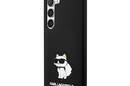 Karl Lagerfeld Silicone Choupette - Etui Samsung Galaxy S24+ (czarny) - zdjęcie 2
