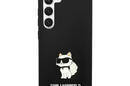 Karl Lagerfeld Silicone Choupette - Etui Samsung Galaxy S24+ (czarny) - zdjęcie 3
