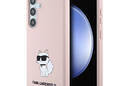 Karl Lagerfeld Silicone Choupette - Etui Samsung Galaxy S24+ (różowy) - zdjęcie 1
