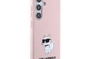 Karl Lagerfeld Silicone Choupette - Etui Samsung Galaxy S24+ (różowy) - zdjęcie 4