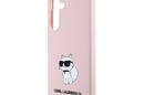 Karl Lagerfeld Silicone Choupette - Etui Samsung Galaxy S24+ (różowy) - zdjęcie 6