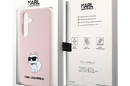 Karl Lagerfeld Silicone Choupette - Etui Samsung Galaxy S24+ (różowy) - zdjęcie 8