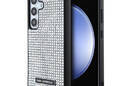 Karl Lagerfeld Rhinestone Metal Logo - Etui Samsung Galaxy S24 (srebrny) - zdjęcie 1