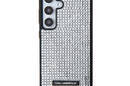 Karl Lagerfeld Rhinestone Metal Logo - Etui Samsung Galaxy S24 (srebrny) - zdjęcie 3
