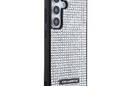 Karl Lagerfeld Rhinestone Metal Logo - Etui Samsung Galaxy S24 (srebrny) - zdjęcie 4