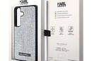 Karl Lagerfeld Rhinestone Metal Logo - Etui Samsung Galaxy S24 (srebrny) - zdjęcie 8