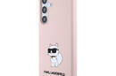 Karl Lagerfeld Silicone Choupette - Etui Samsung Galaxy S24 (różowy) - zdjęcie 2