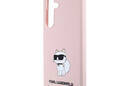 Karl Lagerfeld Silicone Choupette - Etui Samsung Galaxy S24 (różowy) - zdjęcie 6