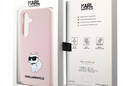 Karl Lagerfeld Silicone Choupette - Etui Samsung Galaxy S24 (różowy) - zdjęcie 8