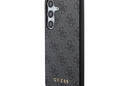 Guess 4G Metal Gold Logo - Etui Samsung Galaxy S24 (czarny) - zdjęcie 2