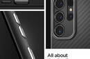 Spigen Enzo Aramid - Etui Samsung Galaxy S24 Ultra (Czarny) - zdjęcie 15