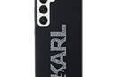 Karl Lagerfeld 3D Rubber Glitter Logo - Etui Samsung Galaxy S23+ (czarny) - zdjęcie 3