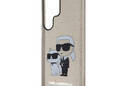 Karl Lagerfeld IML Glitter Karl & Choupette - Etui Samsung Galaxy S24 Ultra (czarny) - zdjęcie 6