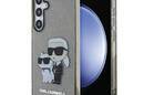 Karl Lagerfeld IML Glitter Karl & Choupette - Etui Samsung Galaxy S24+ (czarny) - zdjęcie 1