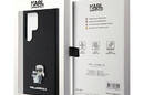 Karl Lagerfeld Saffiano Karl & Choupette Metal Pin - Etui Samsung Galaxy S24 Ultra (czarny) - zdjęcie 8
