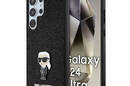 Karl Lagerfeld Fixed Glitter Ikonik Logo Metal Pin - Etui Samsung Galaxy S24 Ultra (czarny) - zdjęcie 1