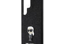 Karl Lagerfeld Fixed Glitter Ikonik Logo Metal Pin - Etui Samsung Galaxy S24 Ultra (czarny) - zdjęcie 6