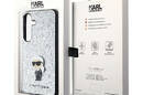 Karl Lagerfeld Fixed Glitter Ikonik Logo Metal Pin - Etui Samsung Galaxy S24 (srebrny) - zdjęcie 8