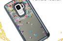 Zizo Liquid Glitter Star Case - Etui Samsung Galaxy S9 (Black) - zdjęcie 3