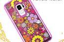 Zizo Liquid Glitter Star Case - Etui Samsung Galaxy S9 (Multiflowers) - zdjęcie 4