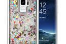 Zizo Liquid Glitter Star Case - Etui Samsung Galaxy S9 (Silver) - zdjęcie 1