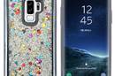Zizo Liquid Glitter Star Case - Etui Samsung Galaxy S9+ (Black) - zdjęcie 2
