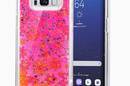 Zizo Liquid Glitter Star Case - Etui Samsung Galaxy S8+ (Multiflowers) - zdjęcie 4