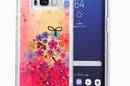 Zizo Liquid Glitter Star Case - Etui Samsung Galaxy S8+ (Spring Flowers) - zdjęcie 1