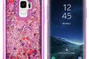 Zizo Liquid Glitter Star Case - Etui Samsung Galaxy S9 (Pink) - zdjęcie 2