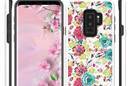 Zizo Sleek Hybrid Design Cover - Etui Samsung Galaxy S9+ (Flowers) - zdjęcie 2