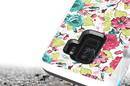 Zizo Sleek Hybrid Design Cover - Etui Samsung Galaxy S9+ (Flowers) - zdjęcie 3