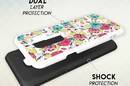 Zizo Sleek Hybrid Design Cover - Etui Samsung Galaxy S9+ (Flowers) - zdjęcie 5