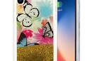 Zizo Liquid Glitter Star Case - Etui iPhone X (Butterflies) - zdjęcie 1