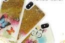 Zizo Liquid Glitter Star Case - Etui iPhone X (Butterflies) - zdjęcie 3