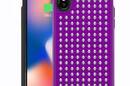 Zizo Star Diamond Hybrid Cover - Etui iPhone X (Purple/Black) - zdjęcie 1