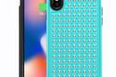 Zizo Star Diamond Hybrid Cover - Etui iPhone X (Teal/Black) - zdjęcie 1