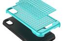 Zizo Star Diamond Hybrid Cover - Etui iPhone X (Teal/Black) - zdjęcie 4