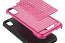 Zizo Star Diamond Hybrid Cover - Etui iPhone X (Pink/Black) - zdjęcie 4