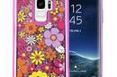 Zizo Liquid Glitter Star Case - Etui Samsung Galaxy S9 (Multiflowers) - zdjęcie 1