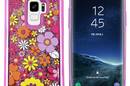 Zizo Liquid Glitter Star Case - Etui Samsung Galaxy S9 (Multiflowers) - zdjęcie 2