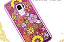 Zizo Liquid Glitter Star Case - Etui Samsung Galaxy S9 (Multiflowers) - zdjęcie 4