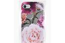 PURO Glam Geo Flowers - Etui iPhone SE (2022 / 2020) / 8 / 7 / 6s (Pink Peonies) - zdjęcie 2