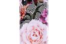 PURO Glam Geo Flowers - Etui iPhone Xs Max (Pink Peonies) - zdjęcie 1