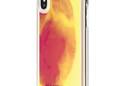 Guess California - Etui iPhone Xs / X (Glow in the Dark Sand/Pink) - zdjęcie 2