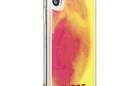 Guess California - Etui iPhone Xs / X (Glow in the Dark Sand/Pink) - zdjęcie 5