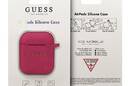 Guess Silicone Case - Etui AirPods (Fuchsia) - zdjęcie 2