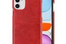 Crong Neat Cover - Etui iPhone 11 Pro z kieszeniami (czerwony) - zdjęcie 1