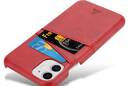 Crong Neat Cover - Etui iPhone 11 Pro z kieszeniami (czerwony) - zdjęcie 3