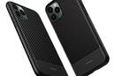 Crong Prestige Carbon Cover - Etui iPhone 11 Pro Max (czarny) - zdjęcie 3